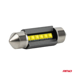 Ampoule LED 39 mm avec 6 LED SMD 2525 et technologie CANBUS