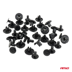 Clips d’expansion en plastique pour fixer les garnitures et éléments en plastique de votre voiture