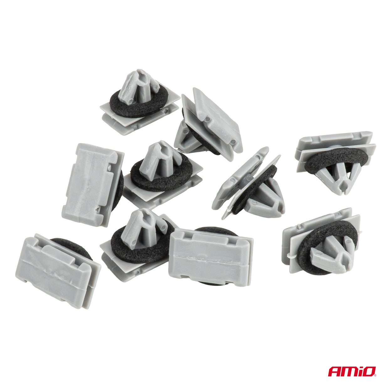 Clips de seuil de porte 11 mm avec joint en caoutchouc.