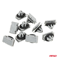 Clips de seuil de porte 11 mm avec joint en caoutchouc.