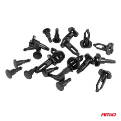Clips d’expansion pour pièces automobiles, 28 mm de longueur et 9 mm de diamètre