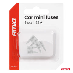 Fusibles automobiles MINI 25A de remplacement.