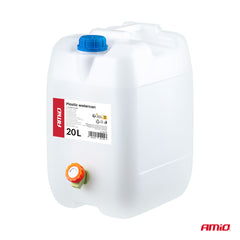 Bidon d’eau en plastique HDPE blanc pour le stockage de l’eau