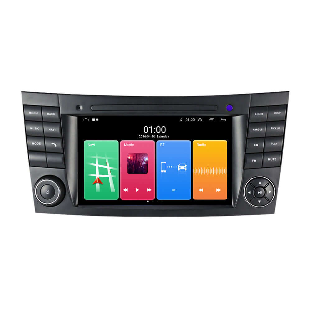 Mercedes-Benz W211 - Autoradio 7" avec Apple CarPlay et Android Auto – Carmediaeurope.com
