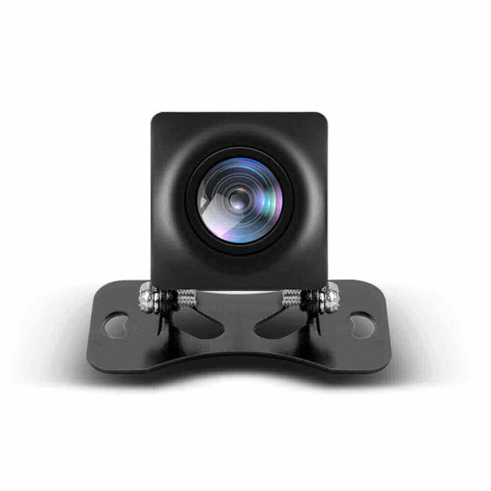 Produit d’essai - gros plan d’un objectif de caméra monté sur une base noire, mettant en valeur la clarté de son optique.