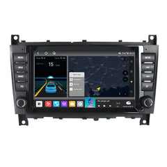 Mercedes-Benz W203 etc. - Autoradio 8" avec Apple CarPlay et Android Auto – Carmediaeurope.com