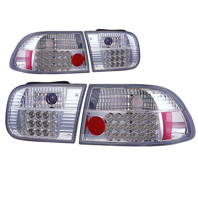 Feux arrière LED pour Civic '92 2/4D