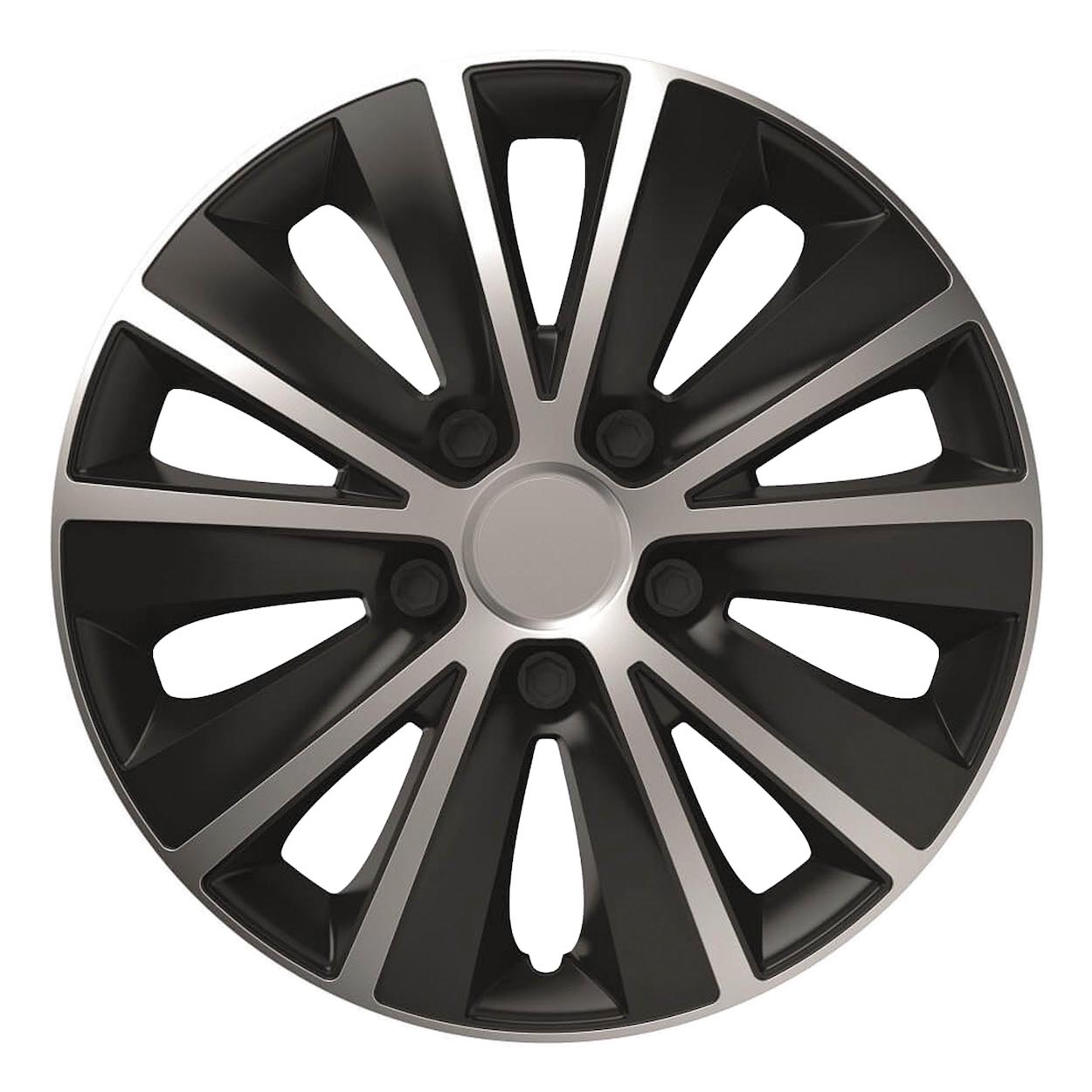 Enjoliveur Versaco Rapide 14 pouces noir et argent
