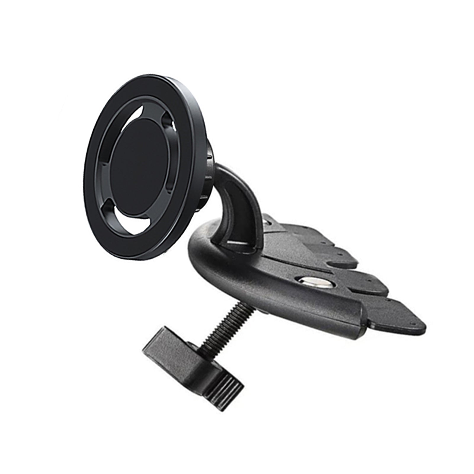 Support de téléphone pour lecteur CD – support magnétique pour smartphone au design robuste et à l’installation simple.