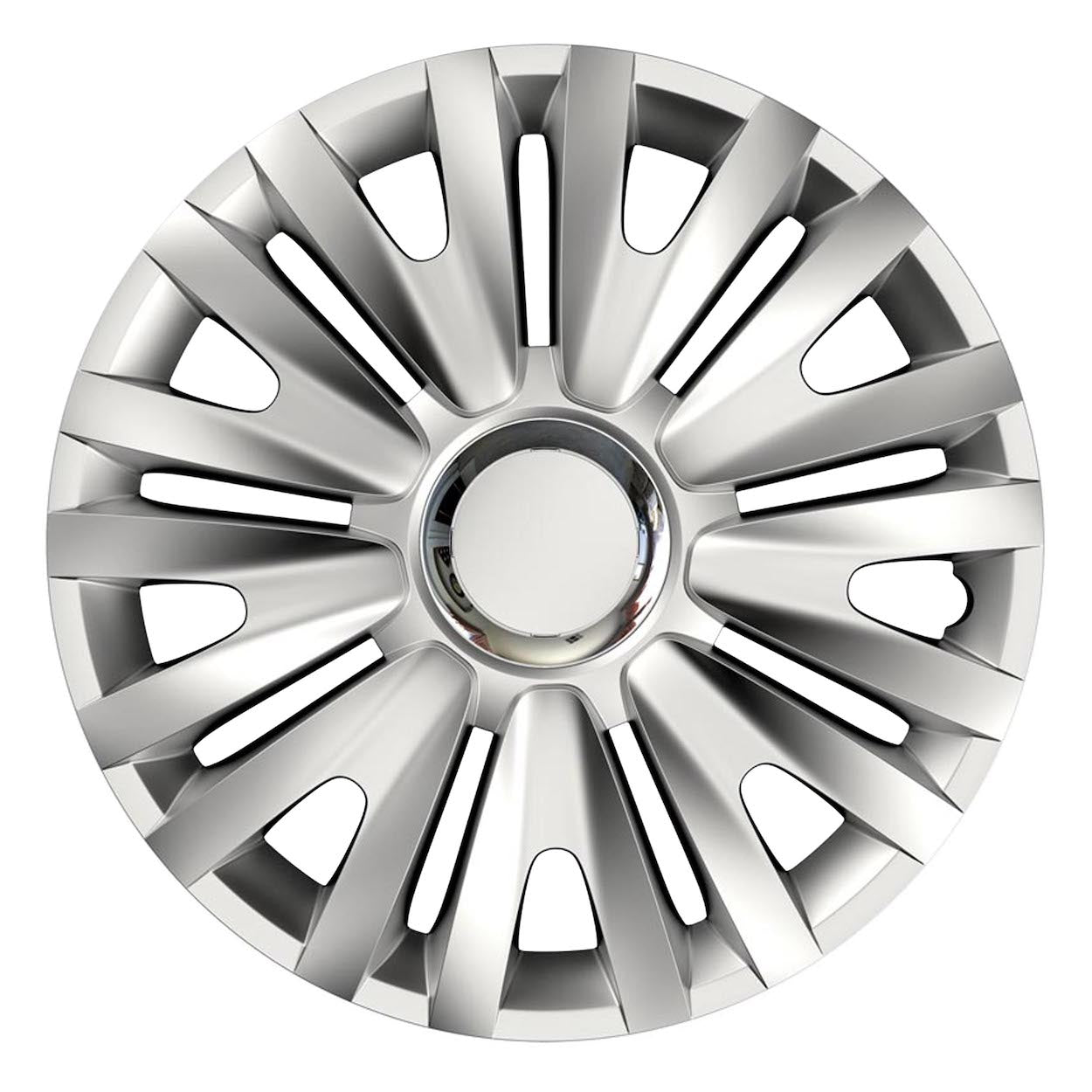 Enjoliveur central argent Royal RC 16 pouces