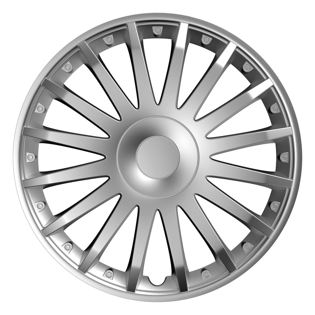 Enjoliveur Versaco Crystal 14 pouces argent