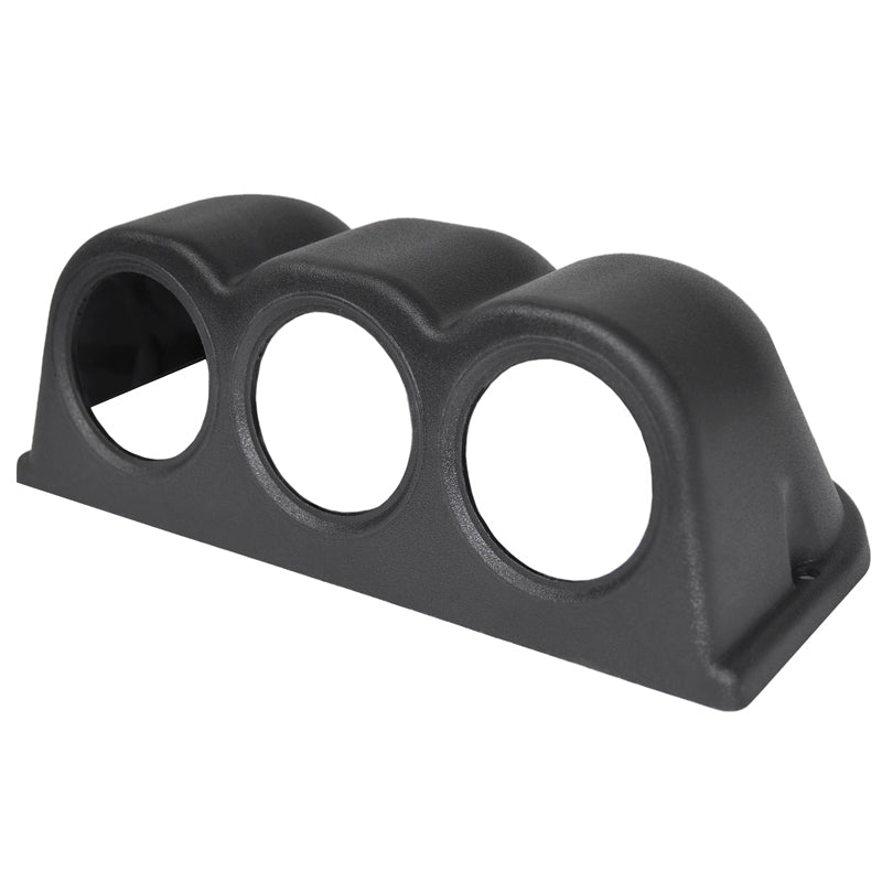 Support triple pour tableau de bord noir Ø 5 cm