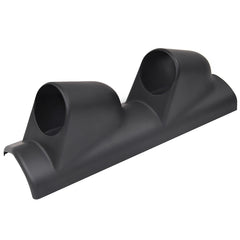Support double noir pour colonne de direction 5 cm