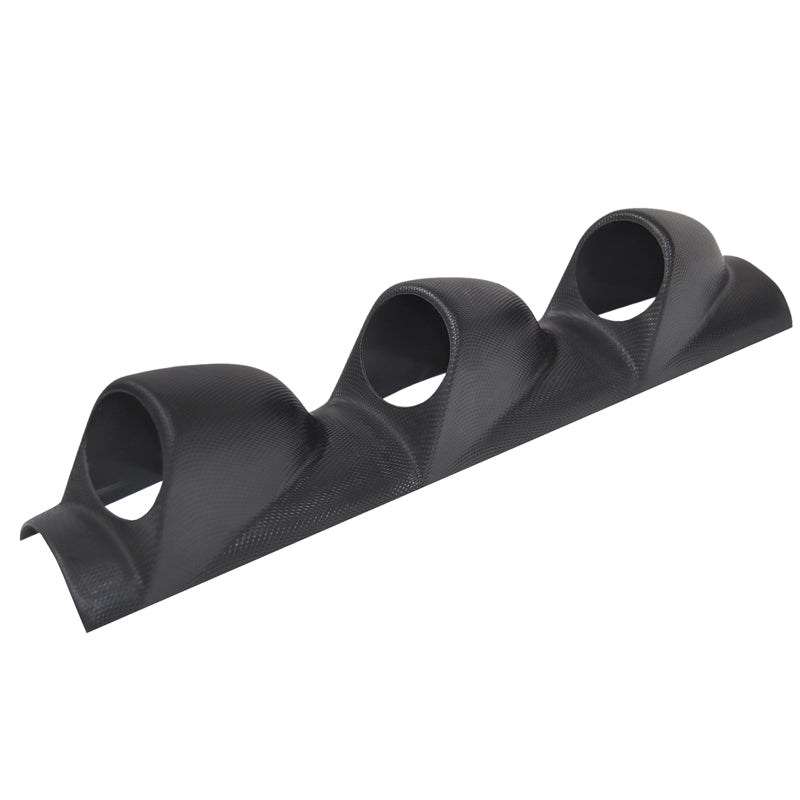 Support de jauges pour colonne de direction, triple, noir, diamètre d’ouverture 5 cm