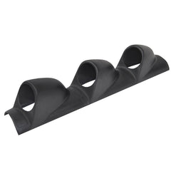 Support de jauges pour colonne de direction, triple, noir, diamètre d’ouverture 5 cm