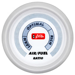 Manomètre Hall blanc 2 pouces Auto Gauge
