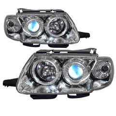 Phares avant blancs pour Citroën Saxo 1996-2002
