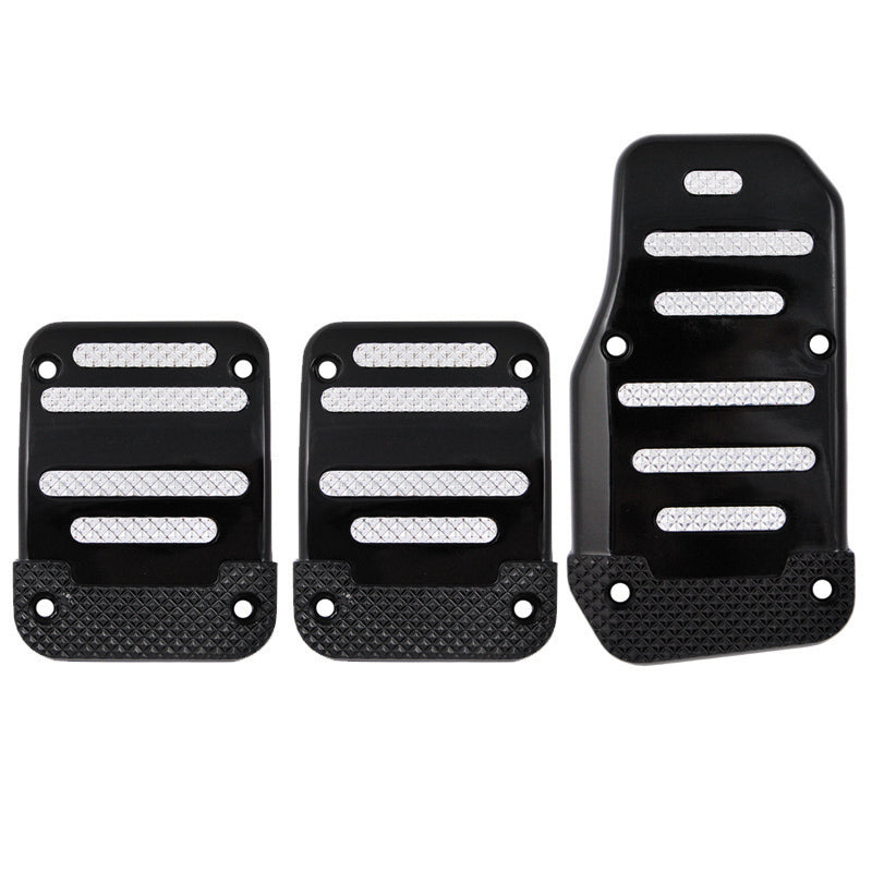 Jeu de pédales LUX noir, 3 pièces