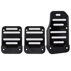 Jeu de pédales LUX noir, 3 pièces