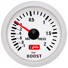Baromètre blanc 2 pouces Auto Gauge