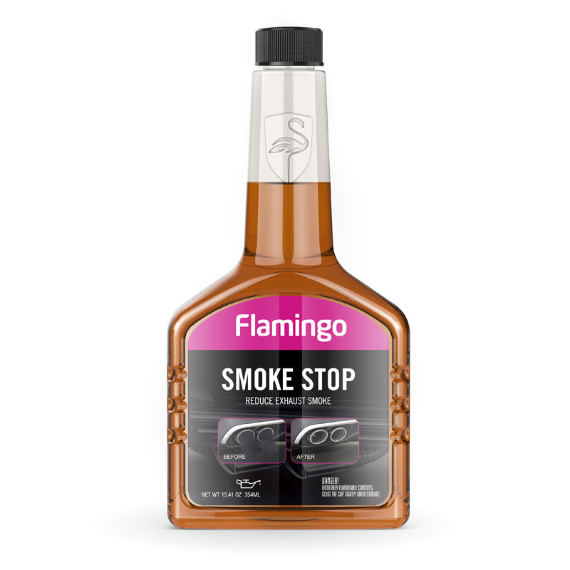 Additif d’huile stop-fumée Flamingo 354 ml