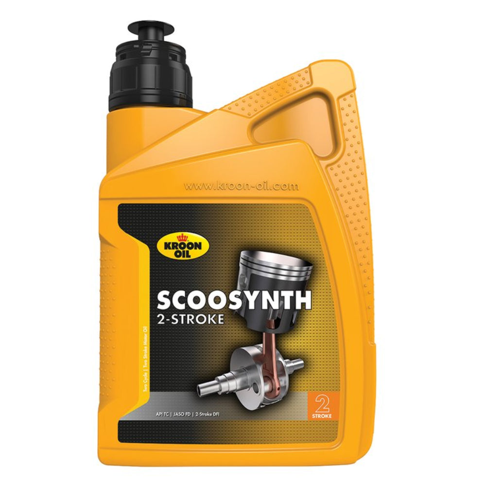 Kroon-Oil 02224 Scoosynth Huile moteur pour scooter – 1 litre 