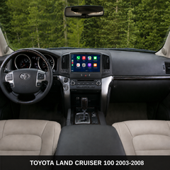 Toyota Land Cruiser 2003-2008 - Autoradio 9" avec Apple CarPlay et Android Auto 