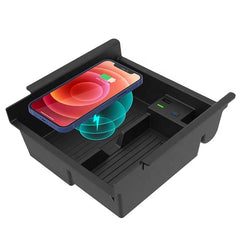 Toyota Chargeur sans fil pour Toyota 4Runner 2010-2021 avec charge rapide 10W et boîte de rangement 