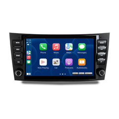 Mercedes-Benz W211 - autoradio 8" avec Apple CarPlay et Android Auto 