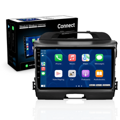 Kia Sportage 10-16 - 9 "Radio avec Apple Carplay et Android Auto