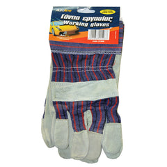 Gants de travail en tissu et cuir