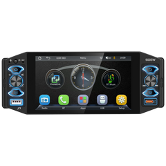 1 DIN écran tactile 5" avec Apple CarPlay et Android Auto sans fil 