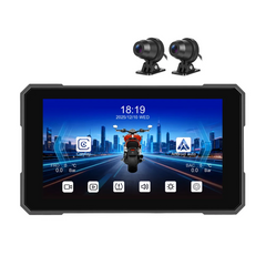 <h2>Écran moto 5” avec Apple CarPlay, Android Auto, AirPlay, DVR et TPMS</h2> 