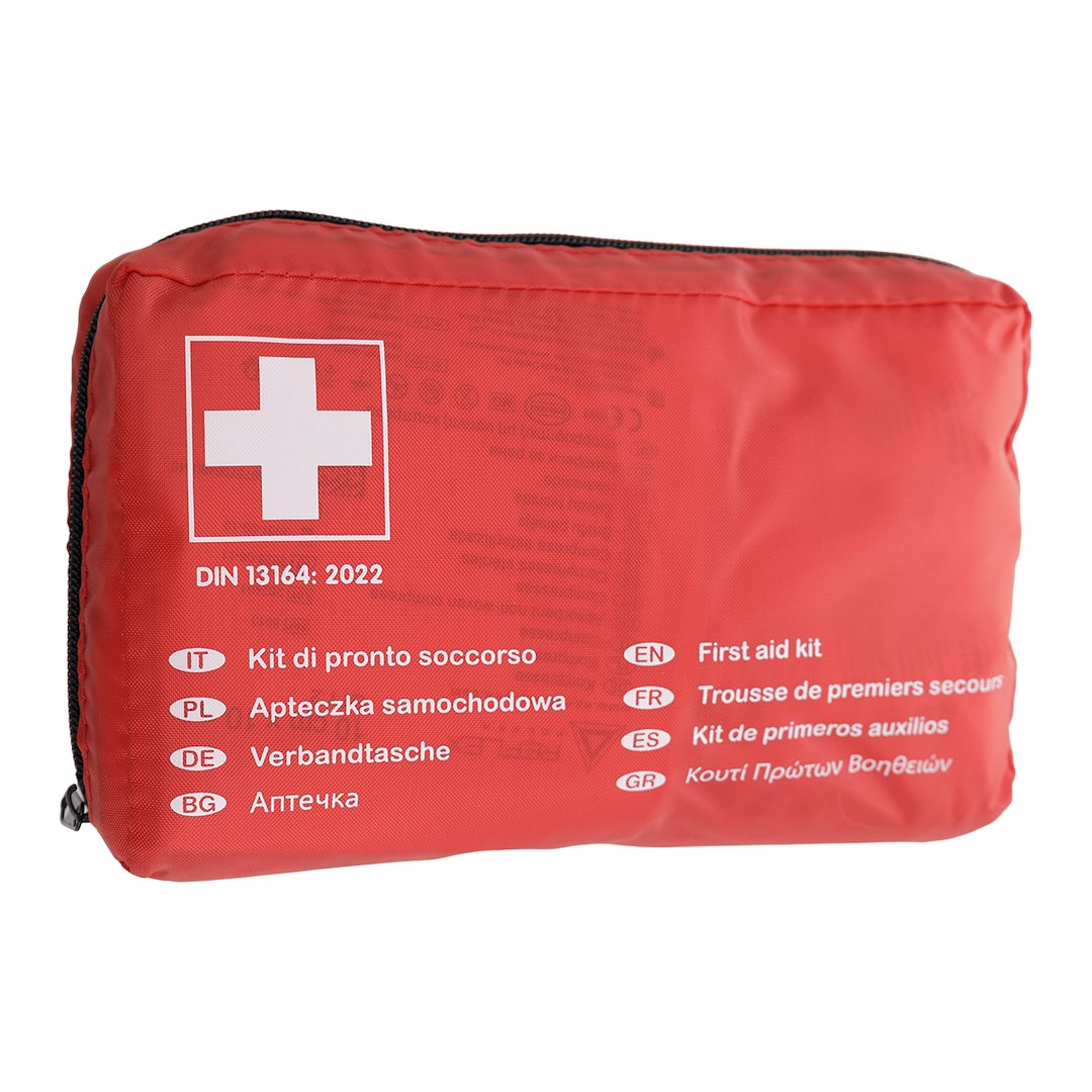 Trousse de premiers secours DIN 13164 avec embout buccal