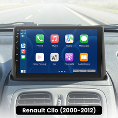 Renault Clio 2000-2012 – Autoradio 9” avec Apple CarPlay & Android Auto 