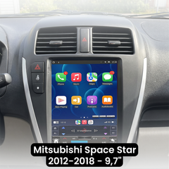 <h2>Mitsubishi Space Star 2012-2018 - Autoradio 9,7" avec Apple CarPlay et Android Auto</h2> 