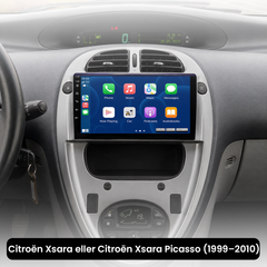 Citroën Xsara 99-10 - 9" radio met Apple CarPlay en Android Auto 
