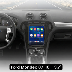 Ford Mondeo 07-14 - Autoradio 9,7" avec Apple CarPlay et Android Auto 