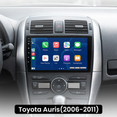 Toyota Auris 2006-2011 - Autoradio 9" avec Apple CarPlay et Android Auto 