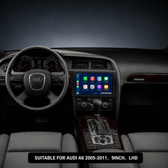 Audi A6 2005-2011 – Carmedia24 Connect autoradio 9" avec Apple CarPlay et Android Auto 