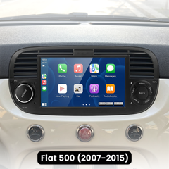 Fiat 500 07-15 - Autoradio 7" avec Apple CarPlay et Android Auto 