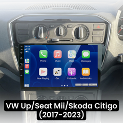 VW Up/Seat Mii/Skoda Citigo 14-23 - 9" Radio m. Apple CarPlay og Android Auto
