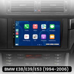 BMW E38/E39/E53 - Autoradio 9" avec Apple CarPlay et Android Auto 
