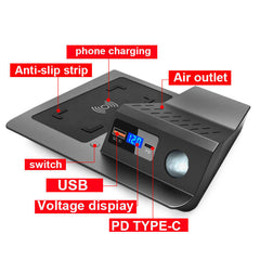 <h2>Chargeur sans fil Volkswagen Passat B8 2019-2021 avec charge rapide 15W</h2> 