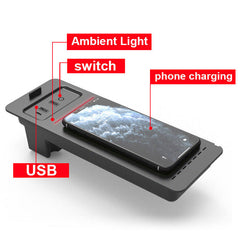 Ford Chargeur de téléphone sans fil F-150 / SVT Raptor 2015-2021 avec charge rapide 15 W 