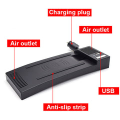 Audi 2011-2018 Chargeur sans fil 15W à recharge rapide pour smartphone 
