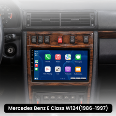 <h2>Autoradio 9" Mercedes Benz E-Klasse W124 1986-1997 avec Apple CarPlay et Android Auto</h2> 