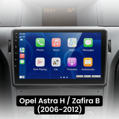 Opel Astra/Zafira 06-12 - 9" Radio m. Apple CarPlay og Android Auto