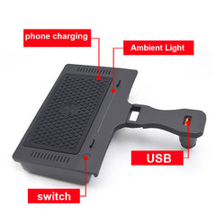 Chargeur sans fil BMW Série 3 2019-2025 avec charge rapide 15W 