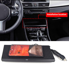 BMW Série 2 Gran Tourer F46 2017-2019 chargeur sans fil pour smartphone avec charge rapide 10W 